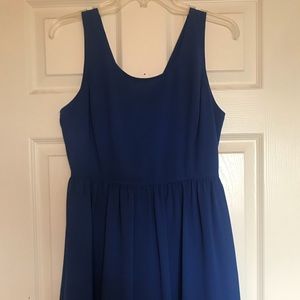 Royal Blue Dress